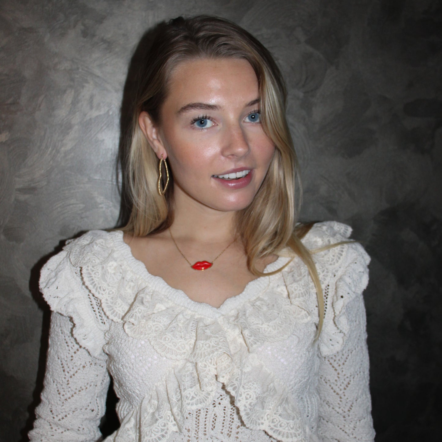 RED LIPS KETTING