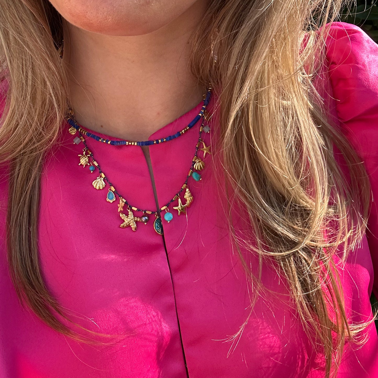 BLAUWE DESIRE KETTING