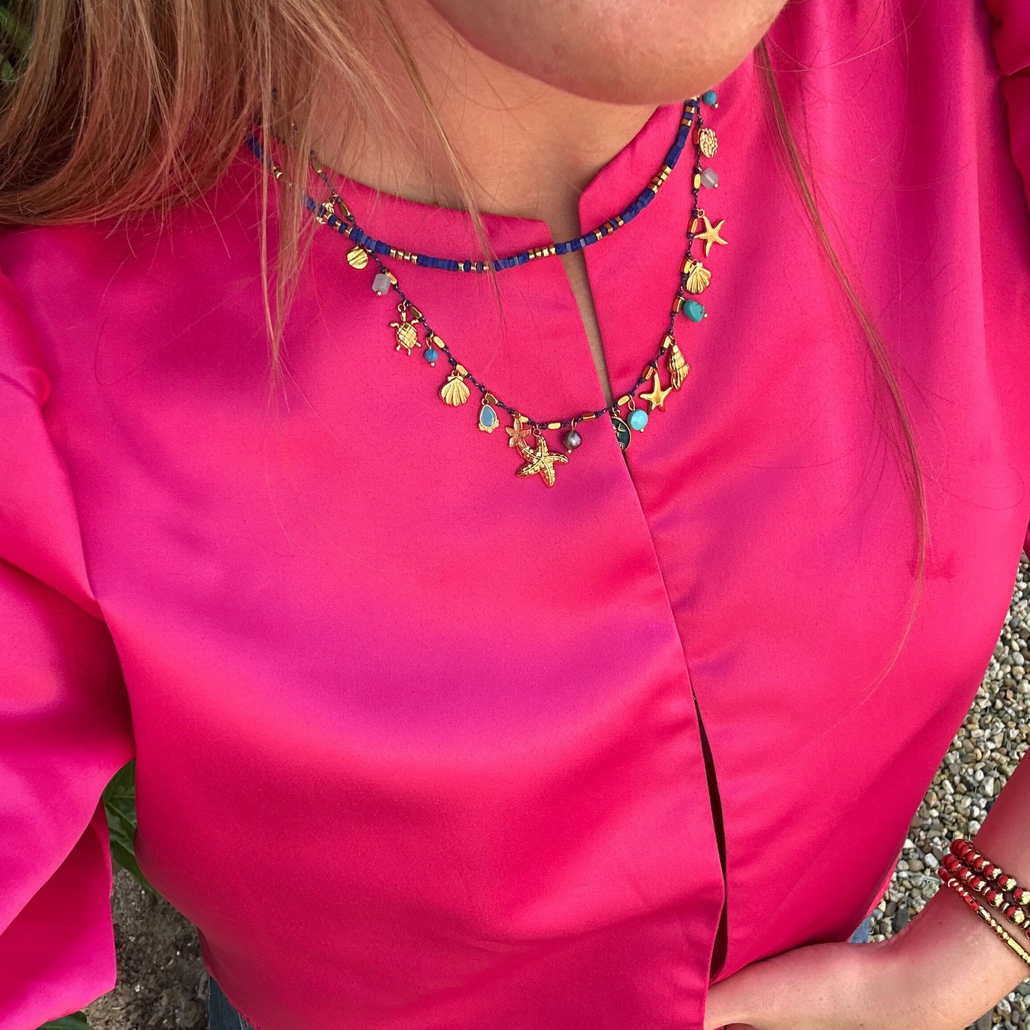 BLAUWE DESIRE KETTING