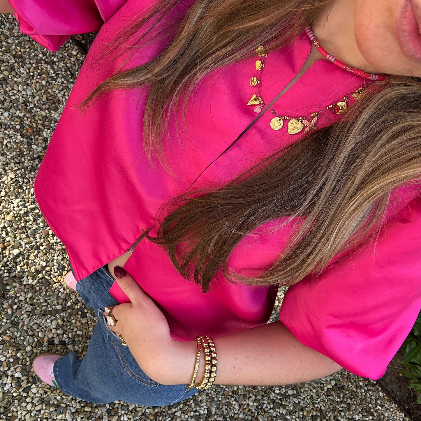 ROZE SUMMERBEADS KETTING