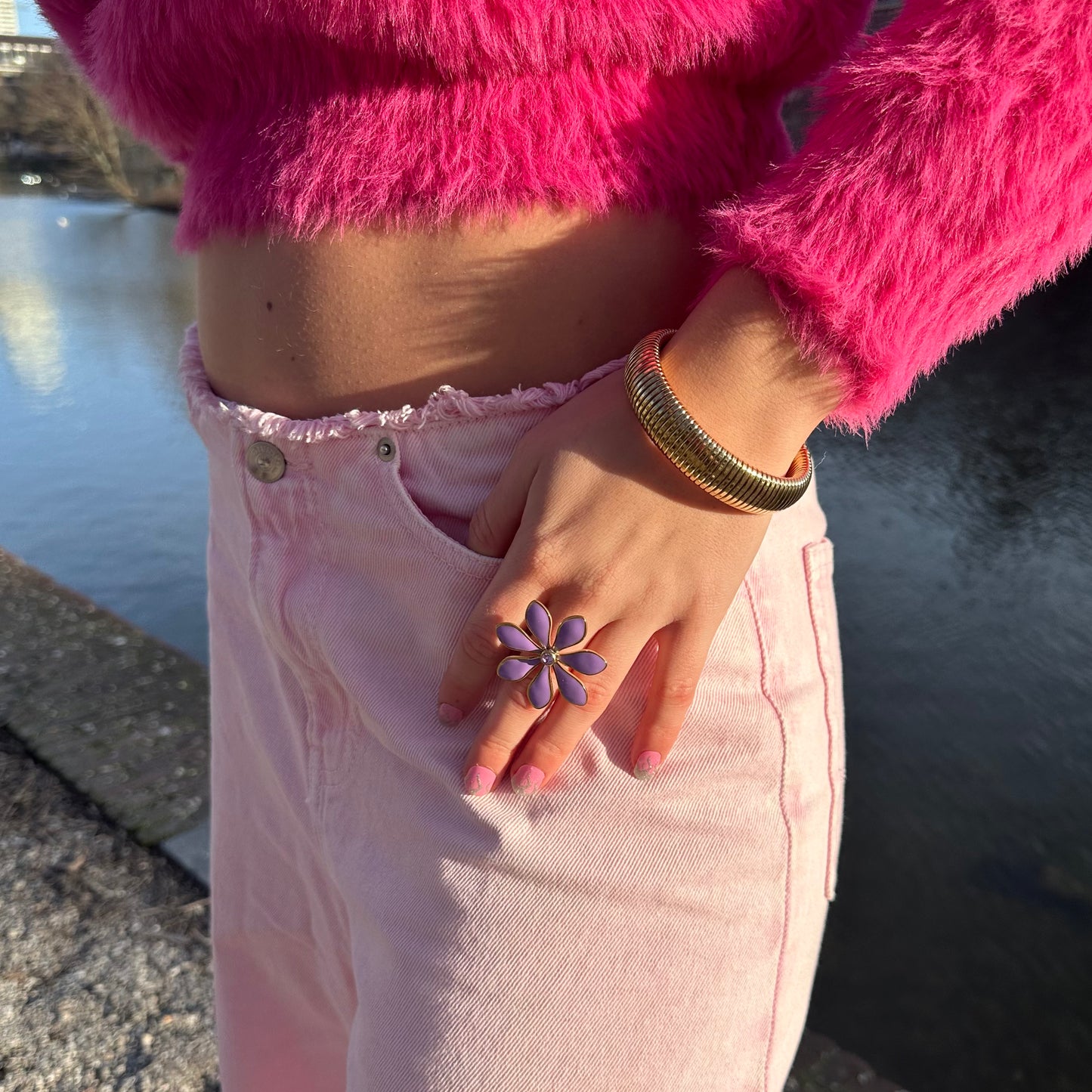 FLOWER PAARS RING