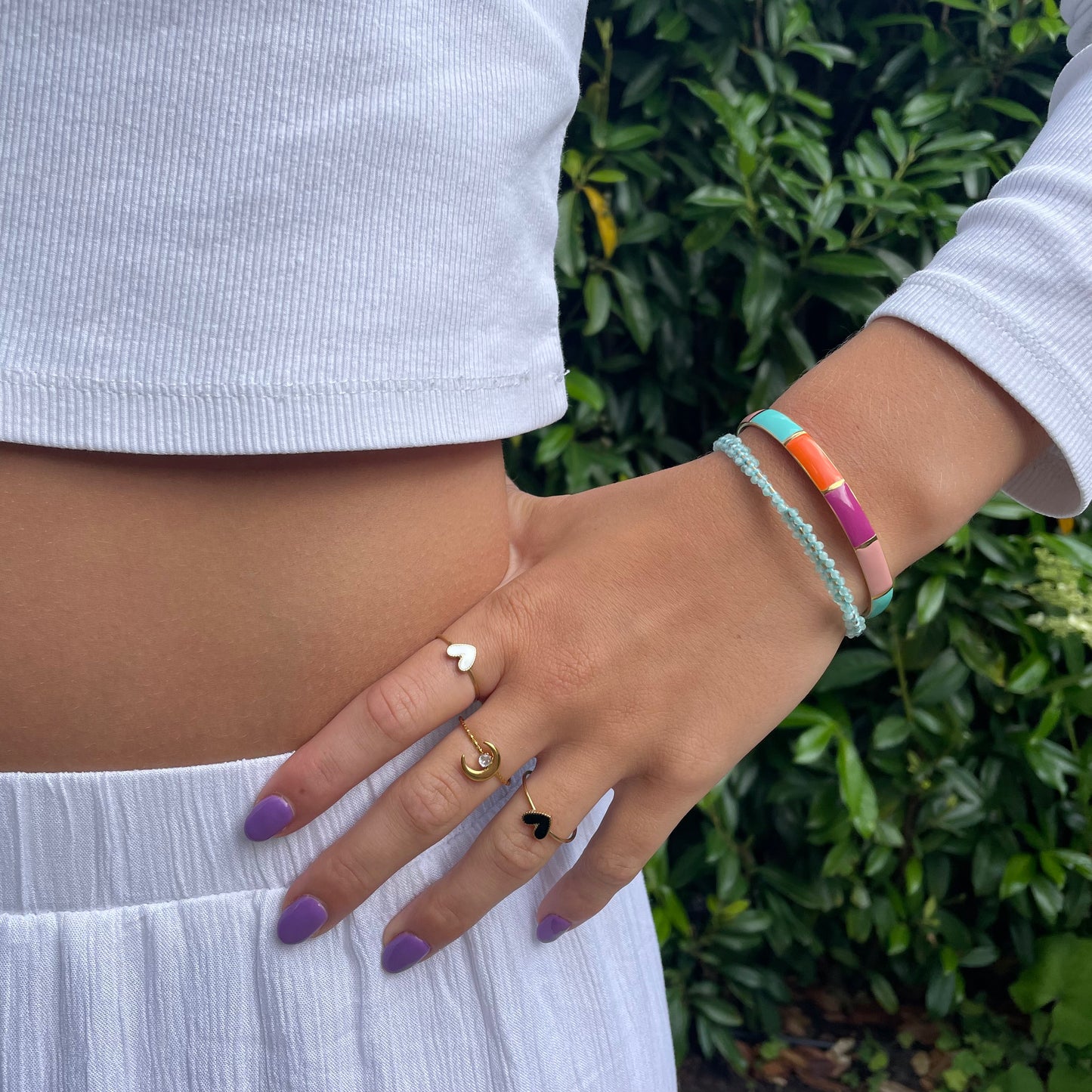 SUMMER BLAUW ARMBAND