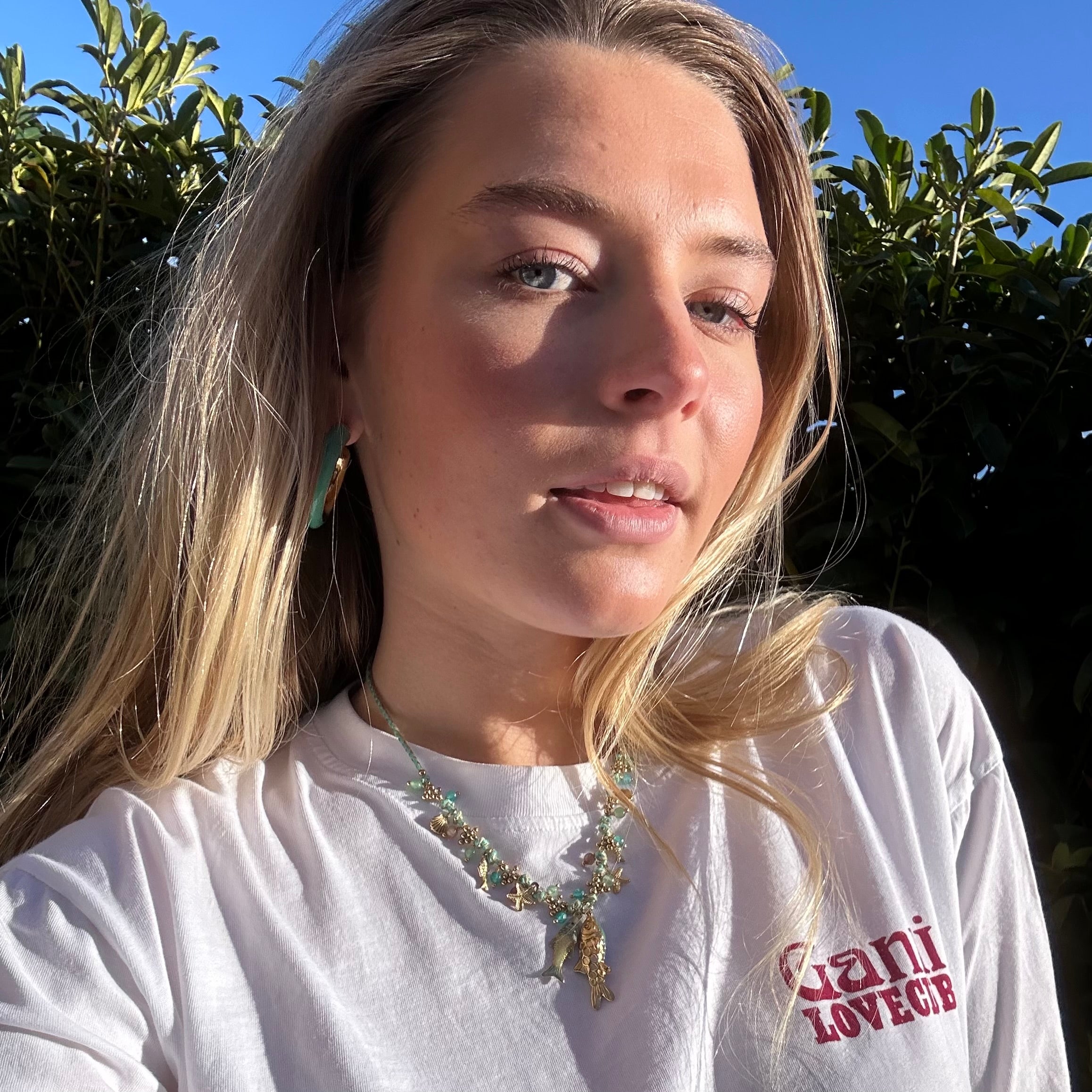 OCEAANBRIES TURQUOISE KETTING