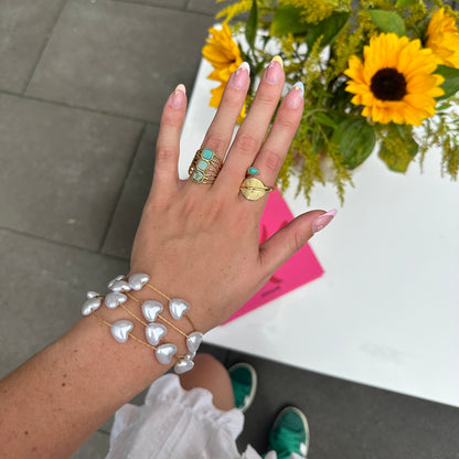VERTIGEM TURQUOISE RING