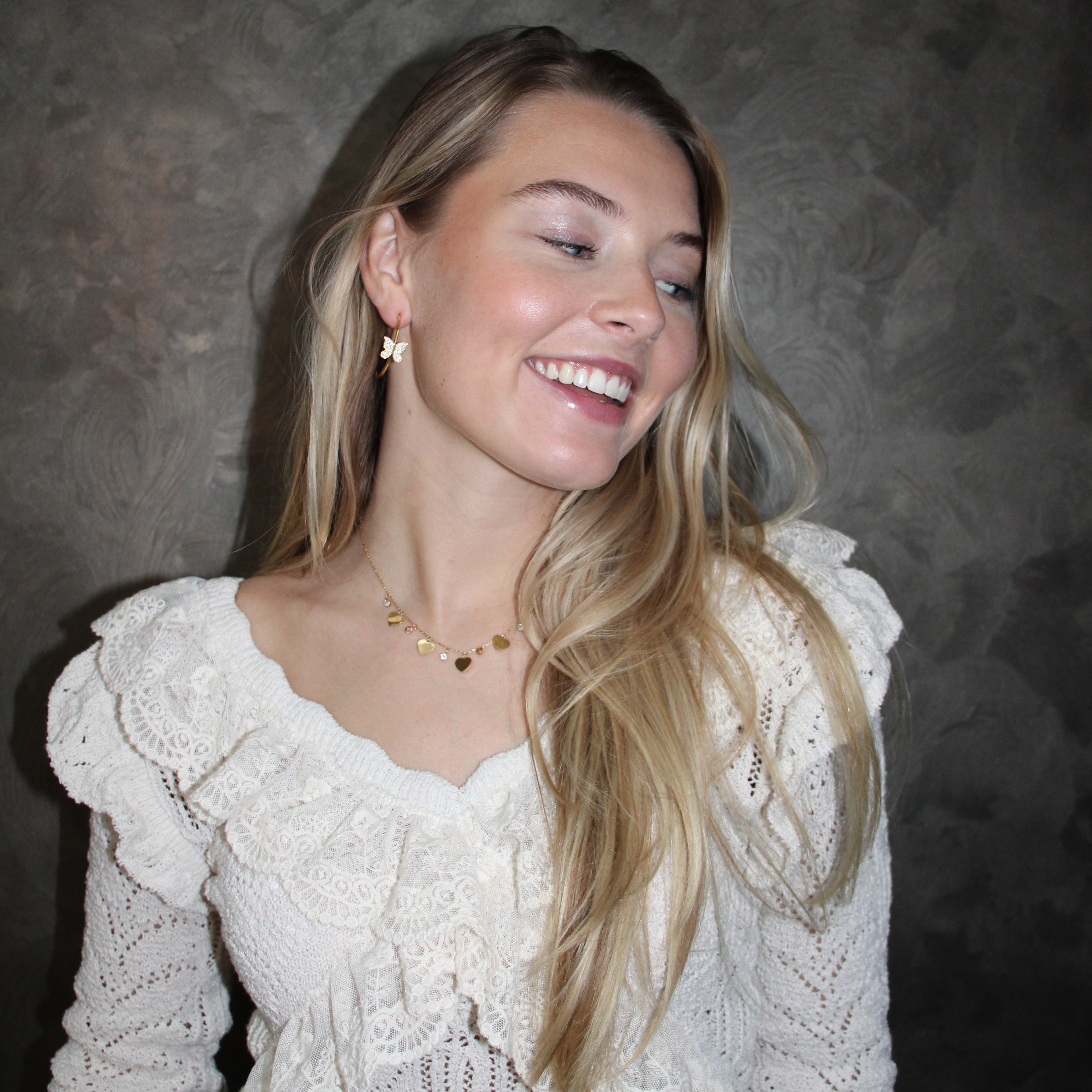 LITTLE HEARTS GOUD KETTING
