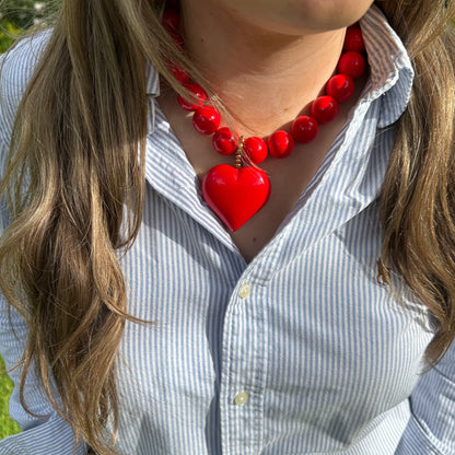 RED HEART POP STATEMENT KETTING