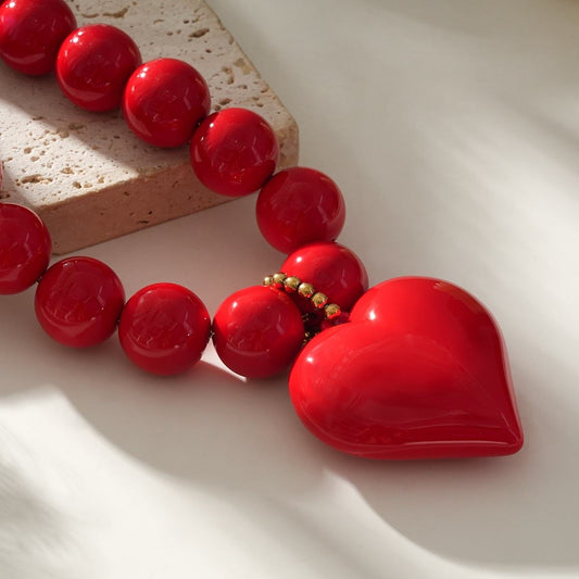 RED HEART POP STATEMENT KETTING