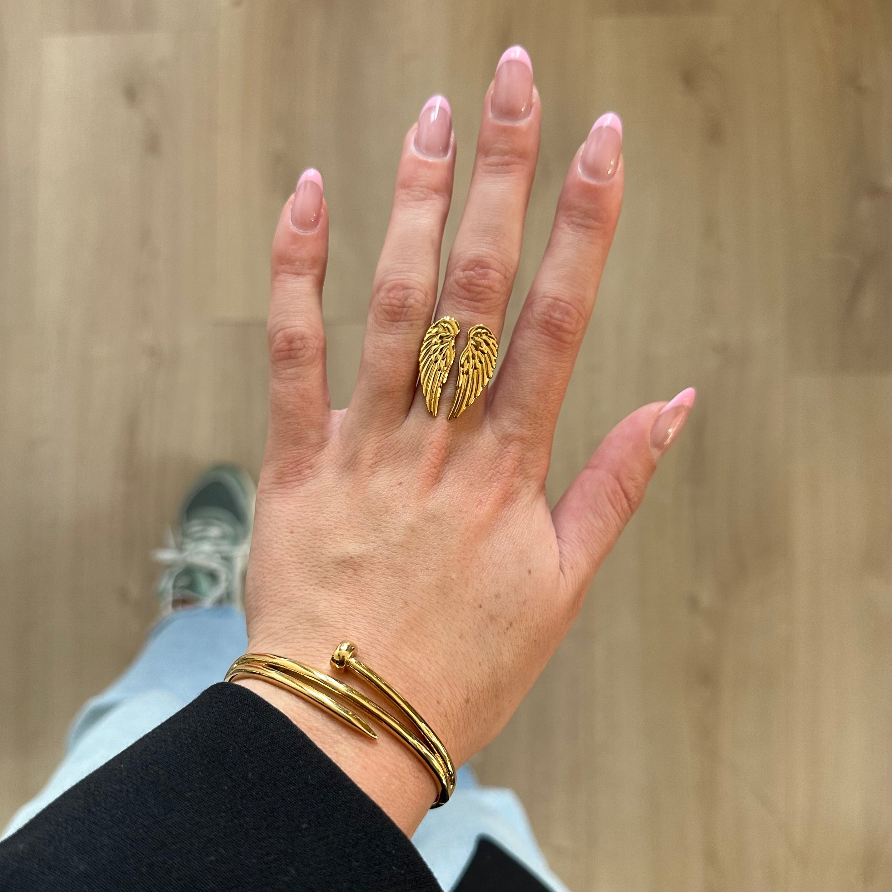 SPIJKER GOUD ARMBAND