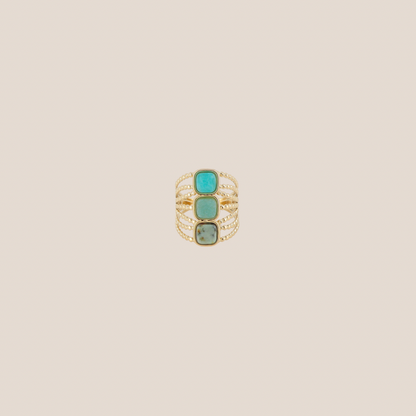 VERTIGEM TURQUOISE RING