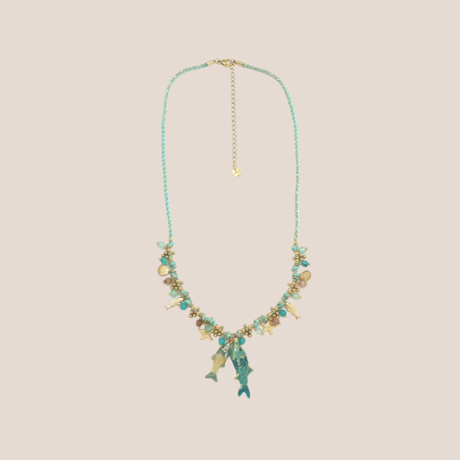 OCEAANBRIES TURQUOISE KETTING