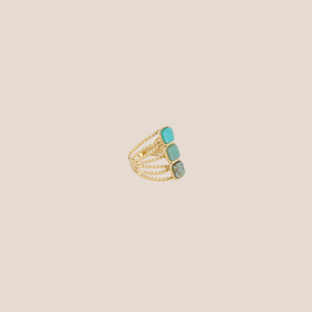 VERTIGEM TURQUOISE RING