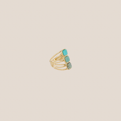 VERTIGEM TURQUOISE RING