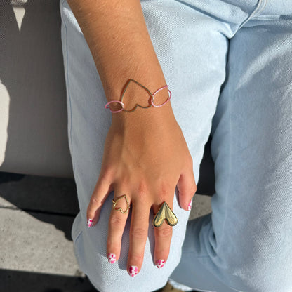 LOVEBLE LICHT ROZE ARMBAND