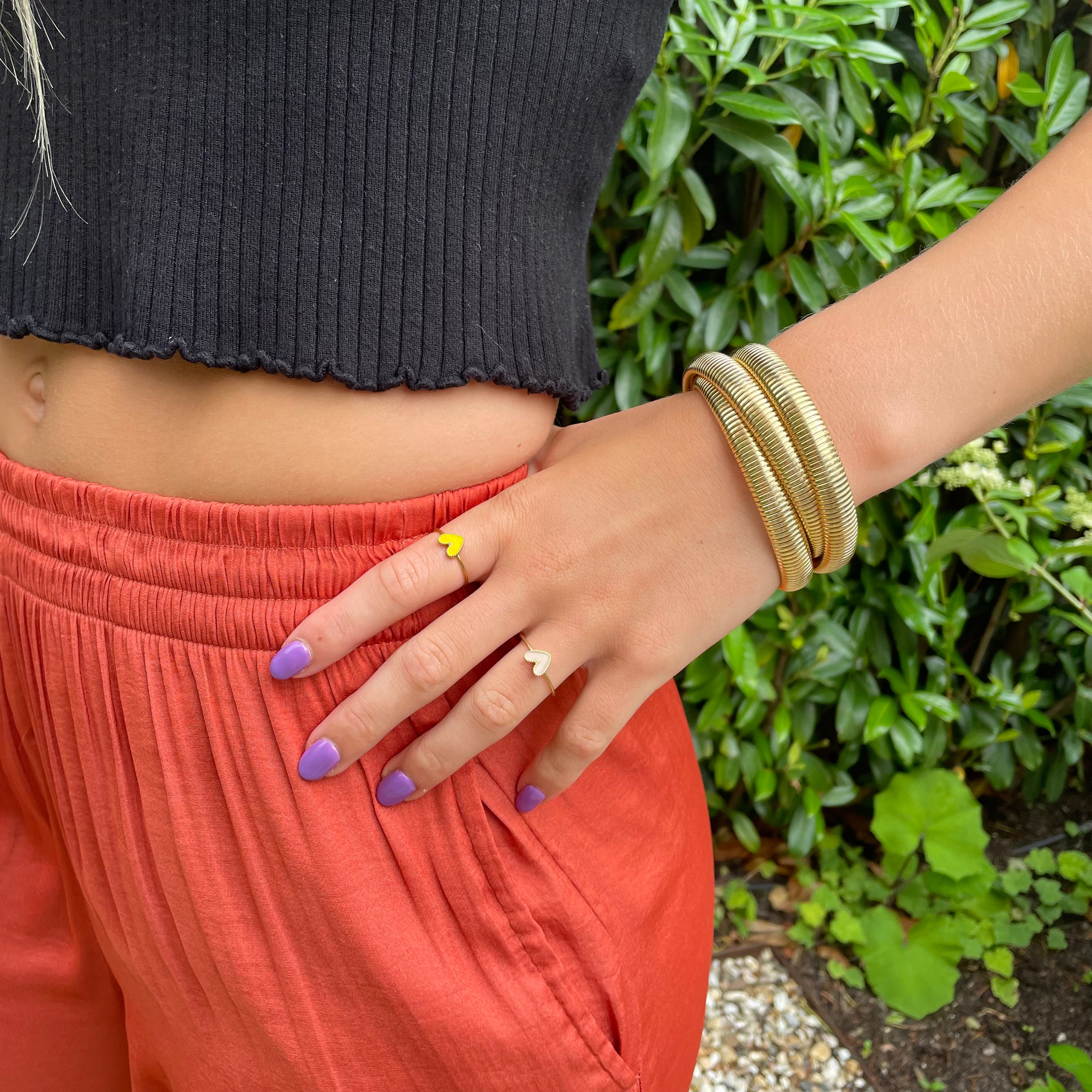 ONE HEART GEEL RING