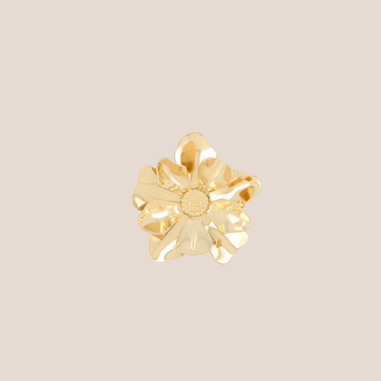 BLOESEM GOUD RING