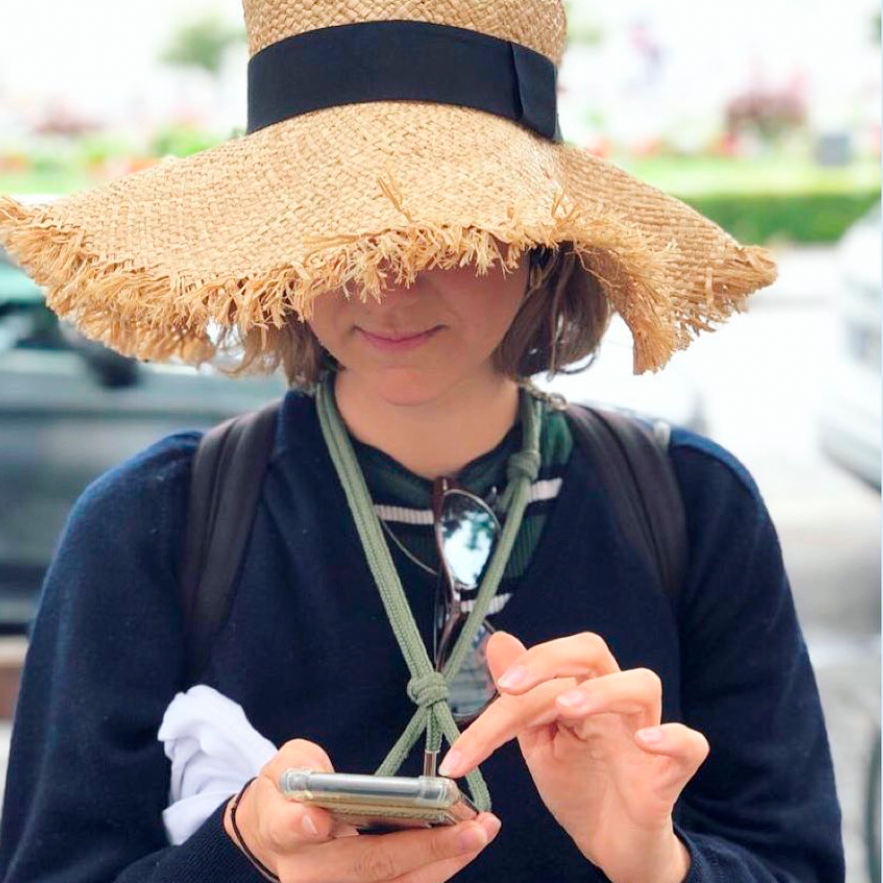 POCKIESLING TELEFOONHOESJE HOLOGRAPHIC + KOORD GROEN