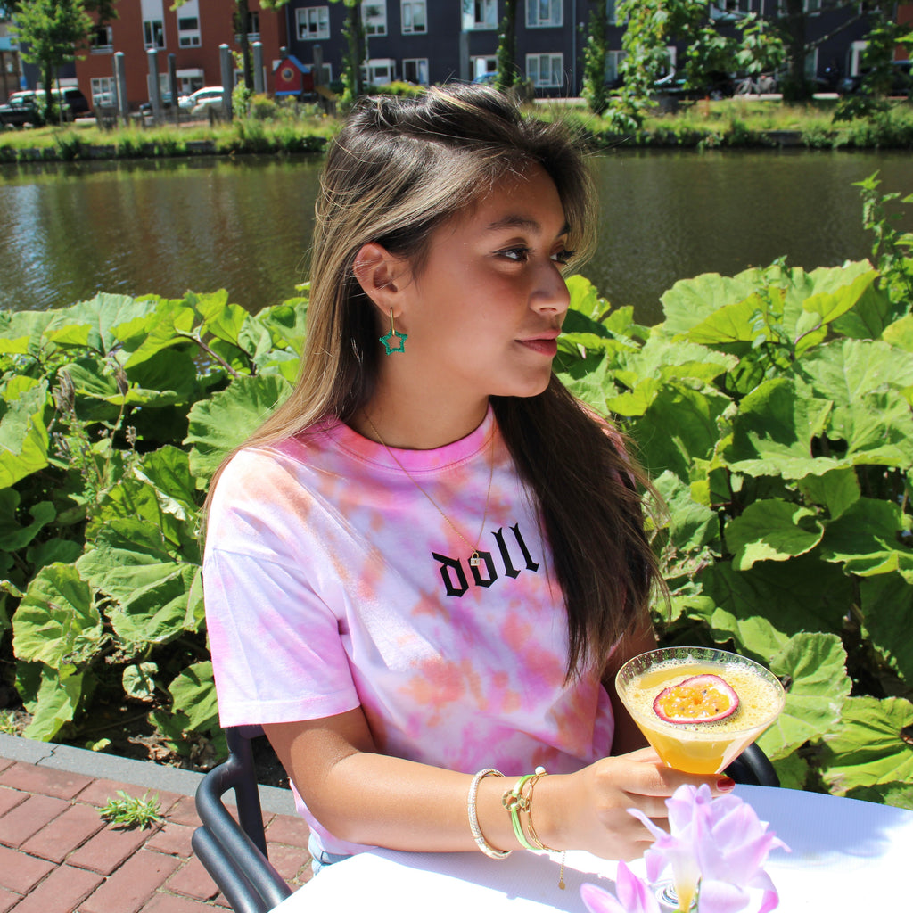 DOLL TIE DYE T-SHIRT