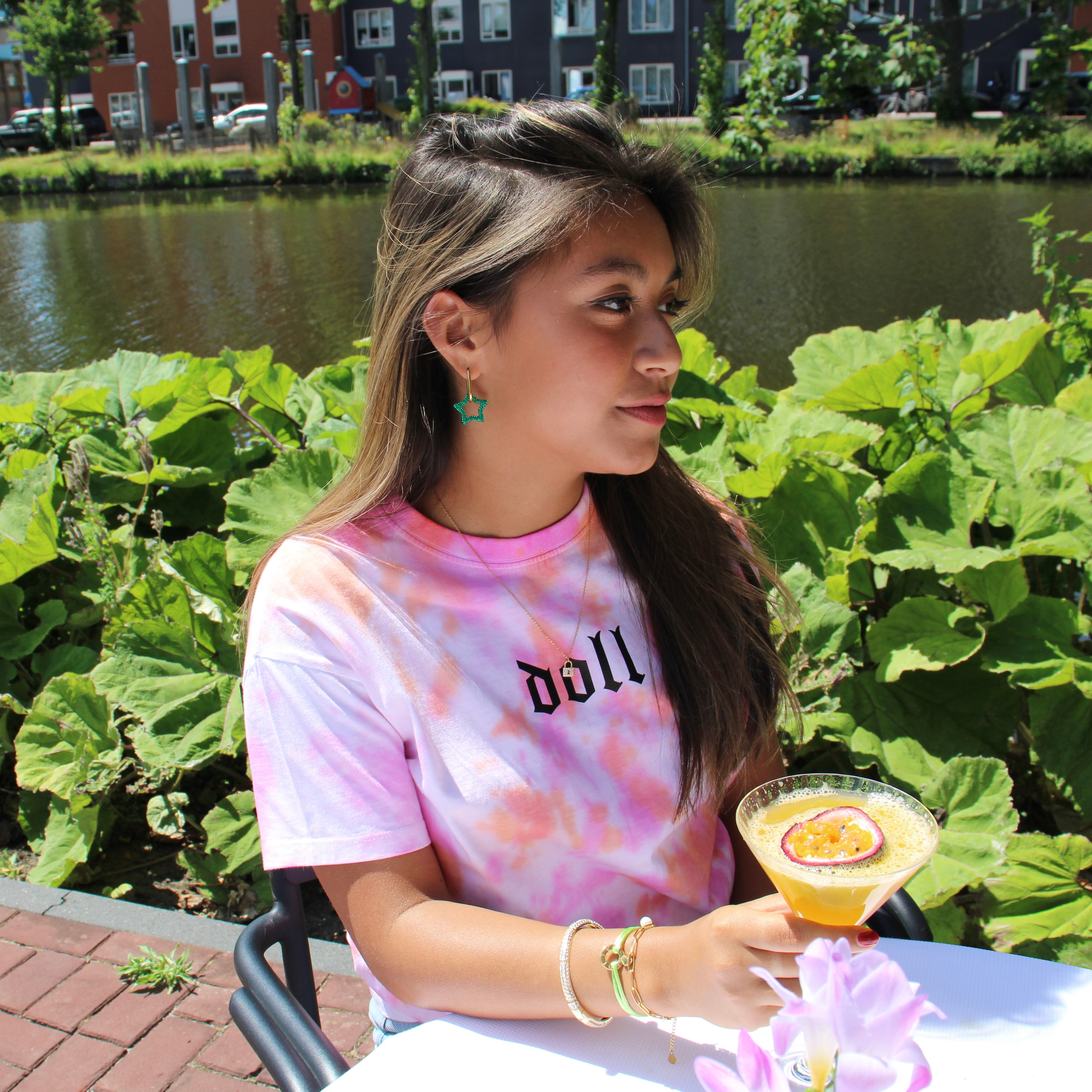 DOLL TIE DYE T-SHIRT