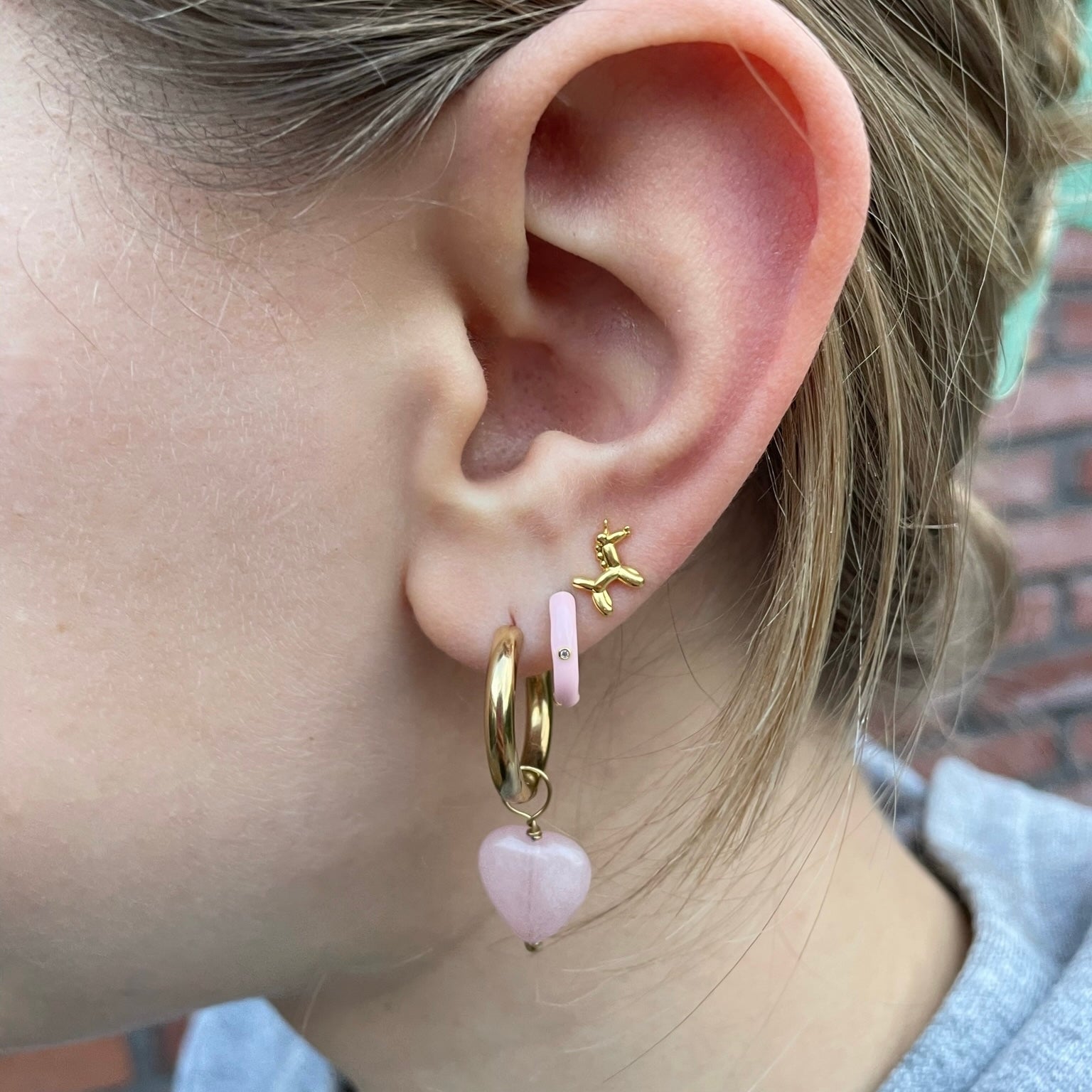 UNICORN GOUD OORKNOP