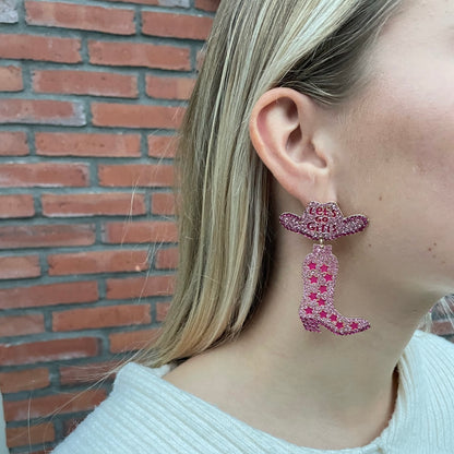 COWBOY ROZE OORBEL