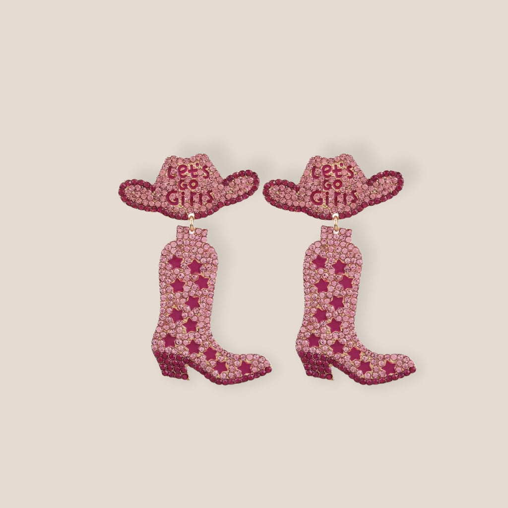 COWBOY ROZE OORBEL